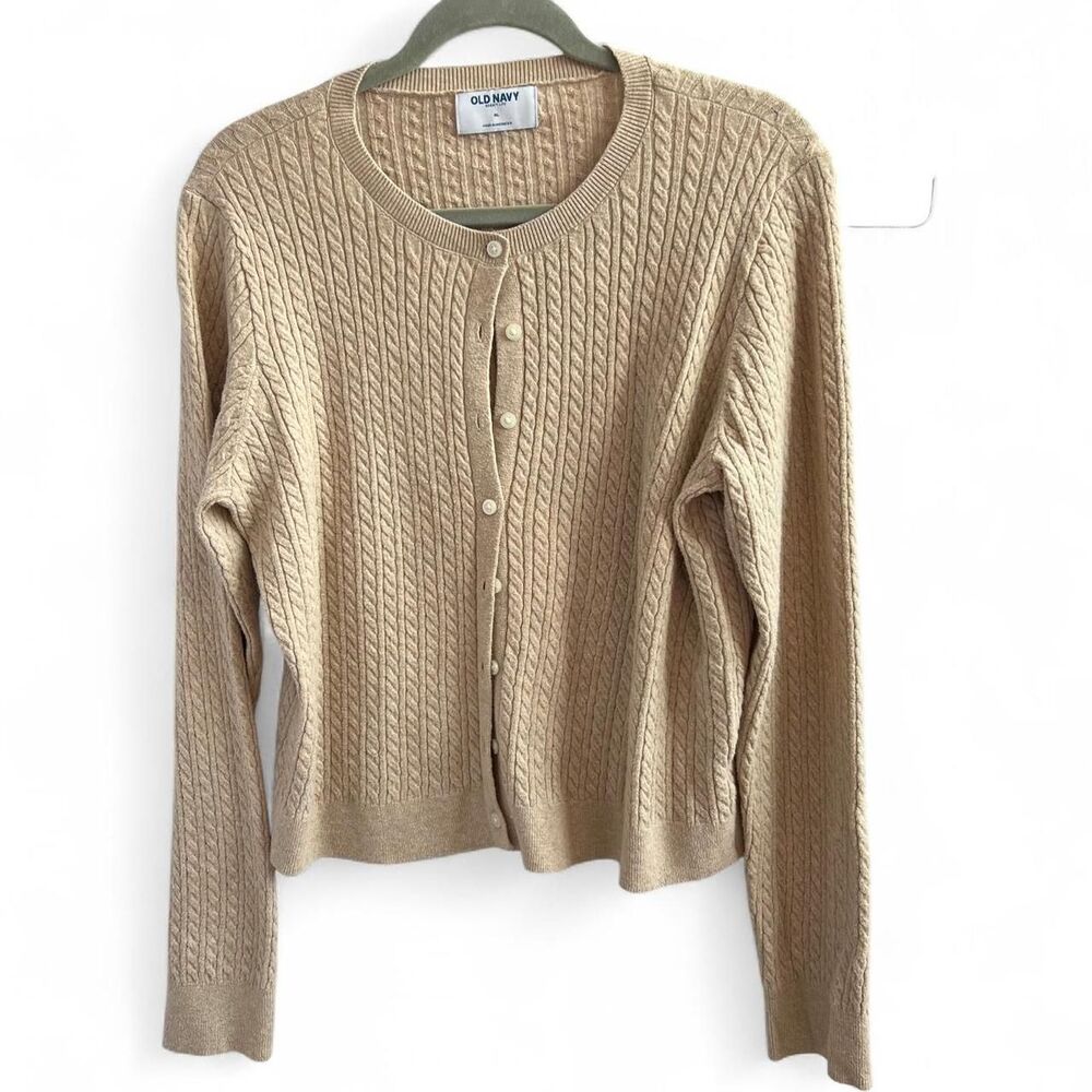 Old Navy Cable Knit Cardigan Sweater